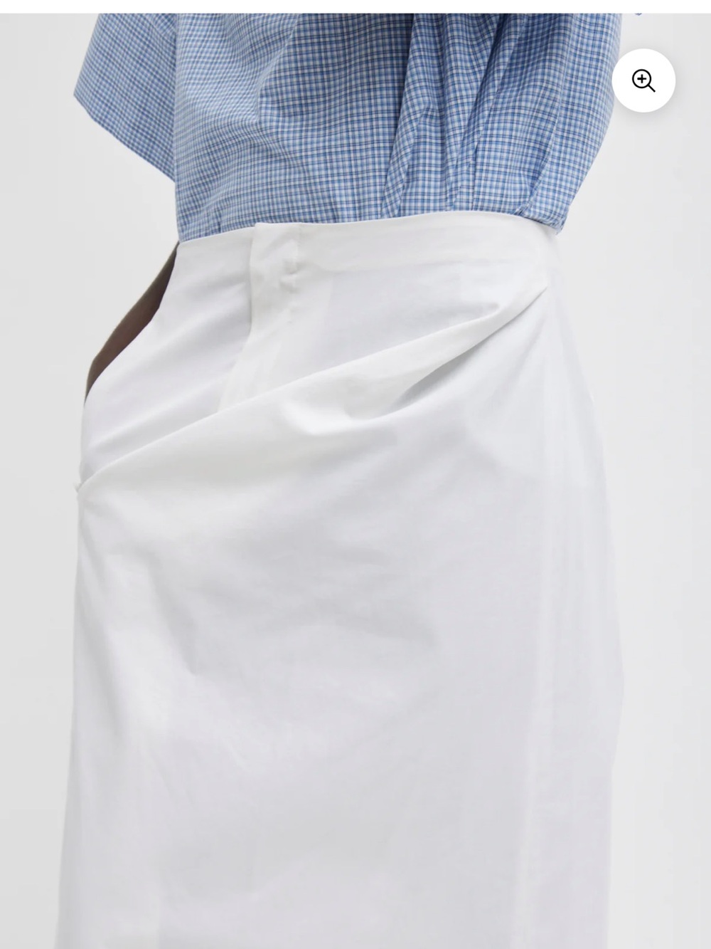 TIBI Bio Twill Riding Skirt